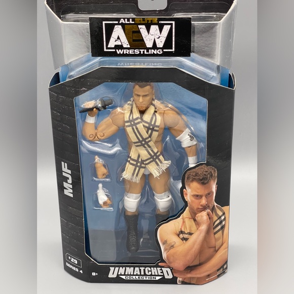 Chris Jericho & MJF Bundle AEW Unmatched Luminaries Series 4 #24 & #29 NEW - Picture 8 of 10